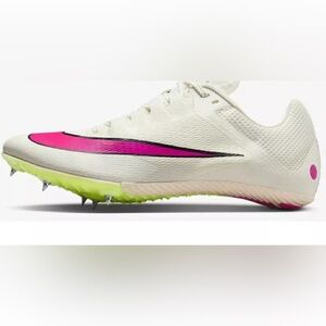 Nike Mens Zoom Rival Sprinter Track Spikes Sail Fierce Pink DC8753-101